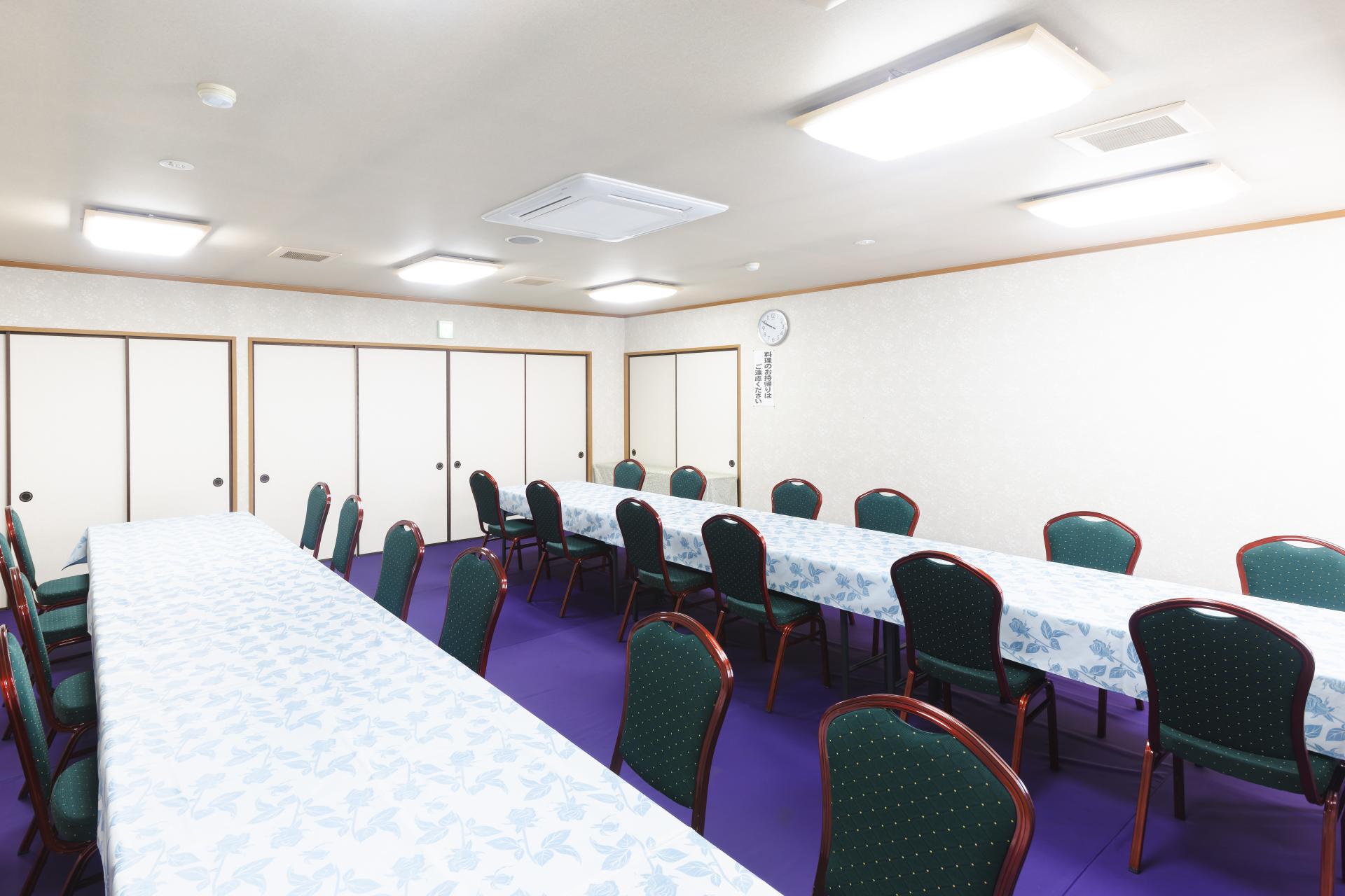 法事会館の食事室の画像